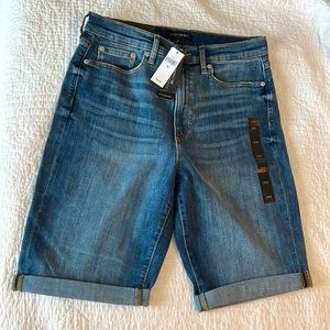 Banana Republic 10 inch jean short nwt